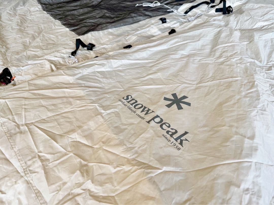  peak ランドロックアイボリー　純正ポール付き