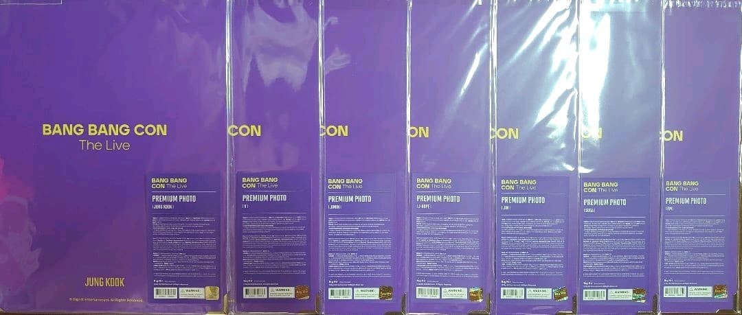 防弾少年団 BTS BANG BANG CON PREMIUM PHOTO 7枚