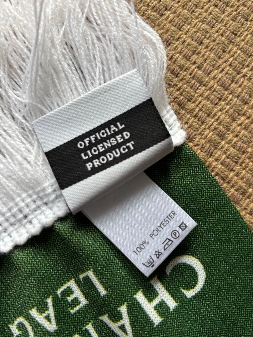 レア物！　UEFAチャンピオンズリーグ スカーフ　マフラー　中村俊輔