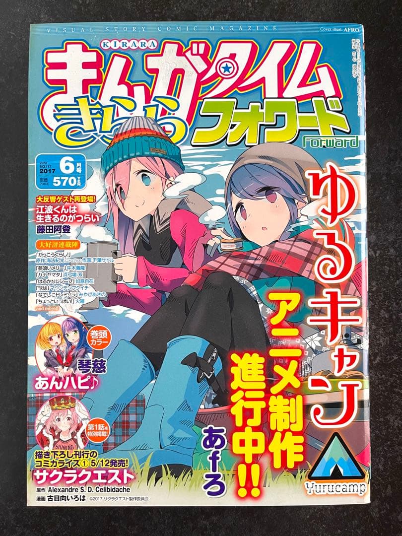 ●まんがタイムきららフォワード 2017年 1月号～12月号