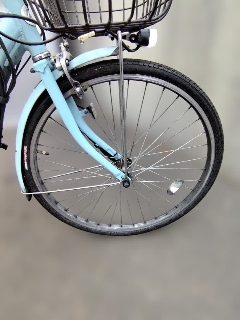 ブリヂストン　アシスタ　水色　12.3Ah　24インチ