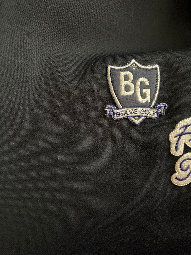 BEAMS GOLF フード付きジャケット ネイビー