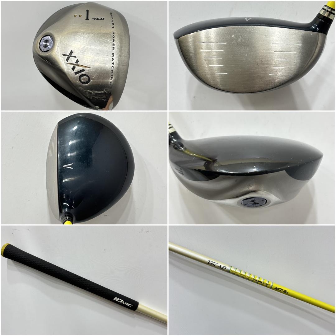 メンズ右利き初心者用　ゼクシオ　3＆4＆7代目　ゴルフクラブセット　W-2545