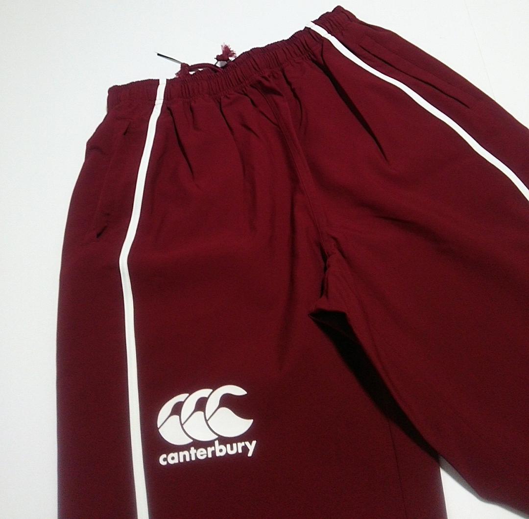 新品 カンタベリー 上下セットアップ プラクティスプルオーバー パンツ 赤 XL