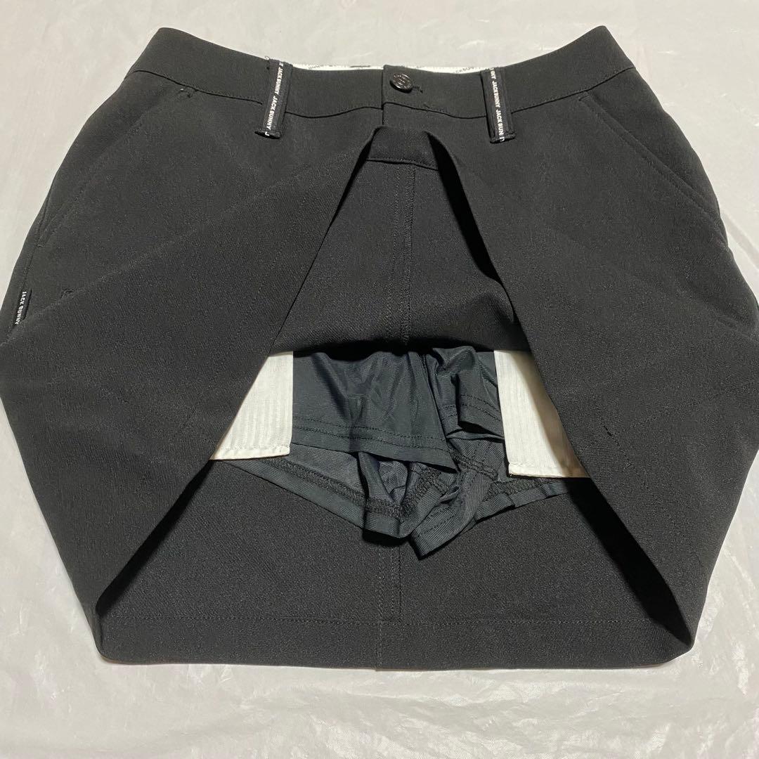 ジャックバニー　ミニスカート　ブラック　黒　インナーパンツ　ロゴ　M 1 ゴルフ