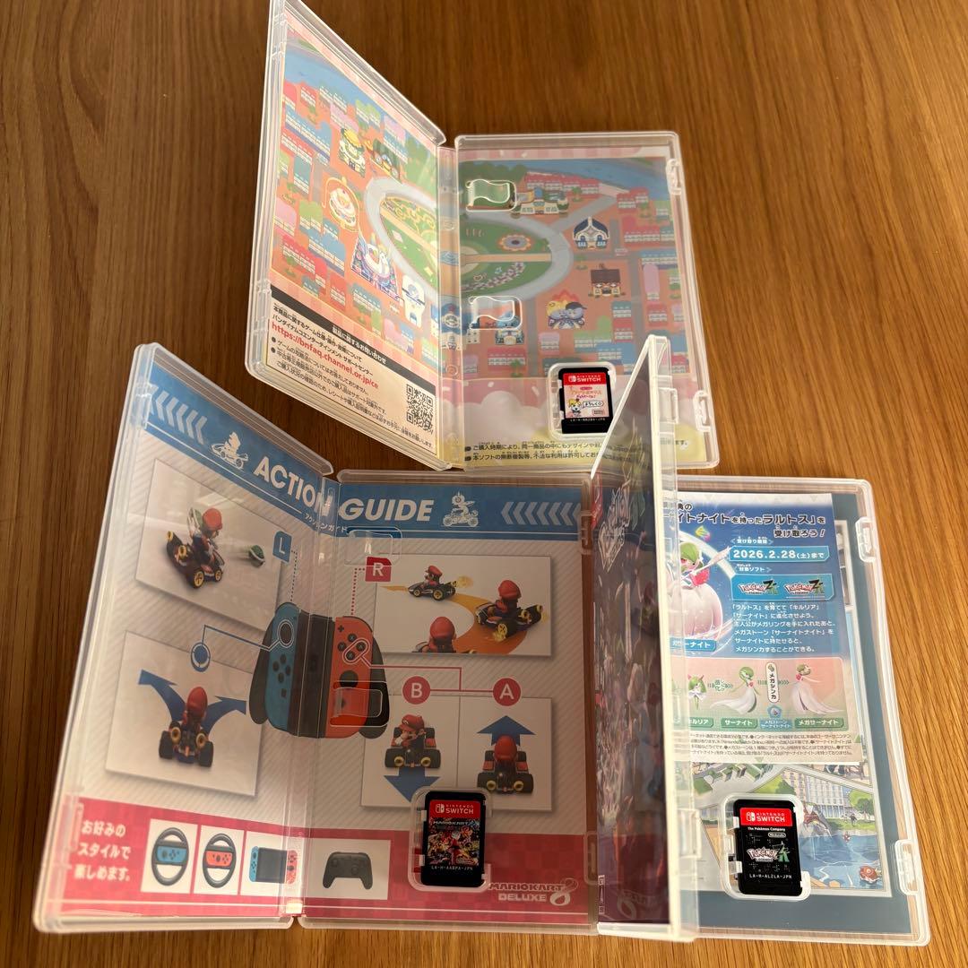 Nintendo Switch ゲーム3本セット