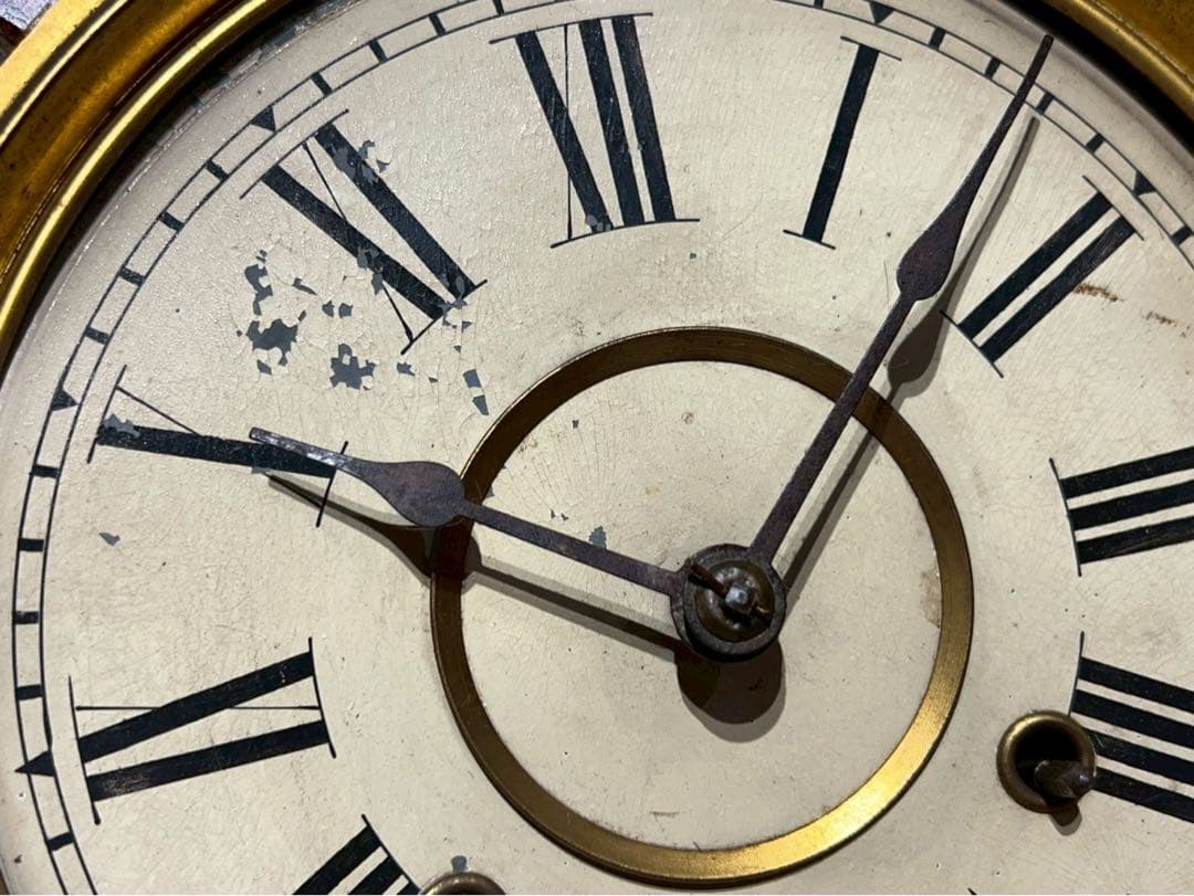 ま*す様 精工舎 ジャンク アンティーク 掛時計 インテリア アンティーク 昭和