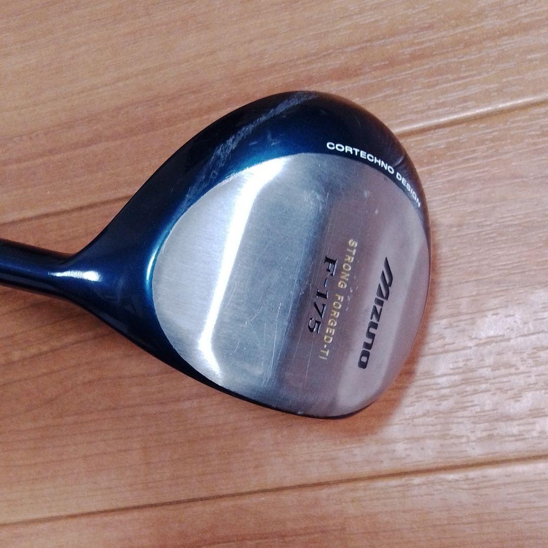 ミズノプロ　F-175 フェアウェイウッド　強化チタン　ヘッドカバー付