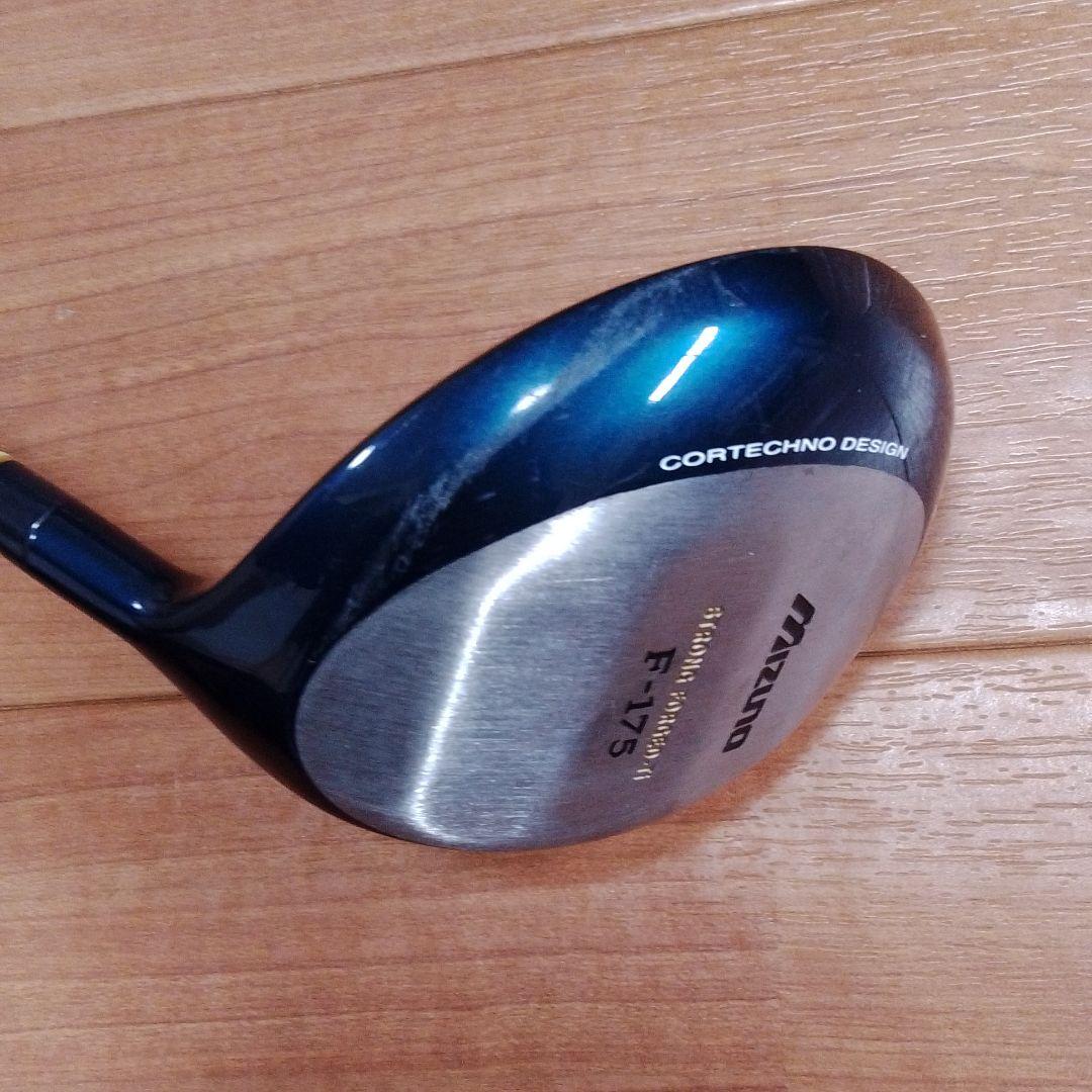 ミズノプロ　F-175 フェアウェイウッド　強化チタン　ヘッドカバー付