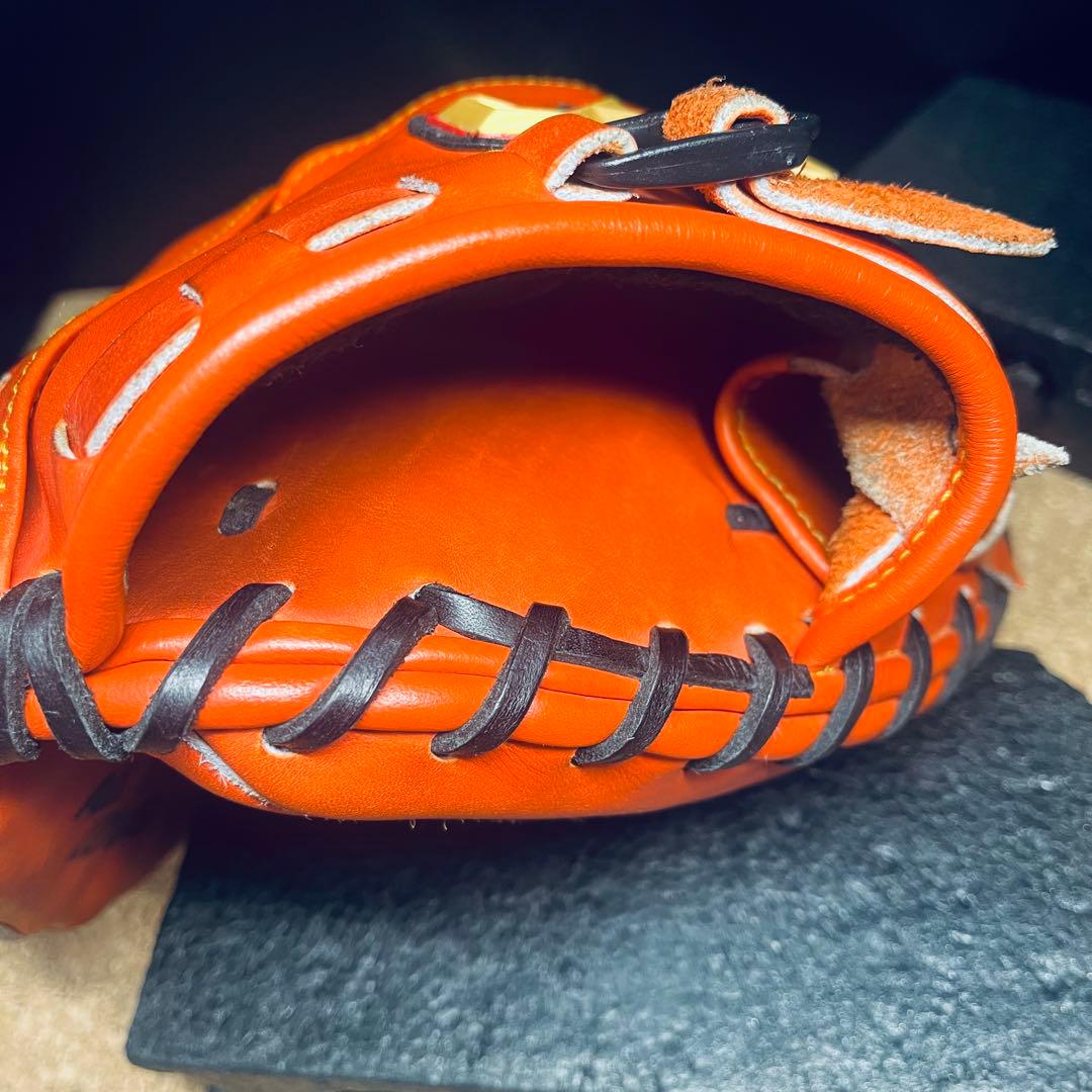 ハタケヤマ軟式野球捕手用ミット/THーM19VSB右投げ/一般.大人