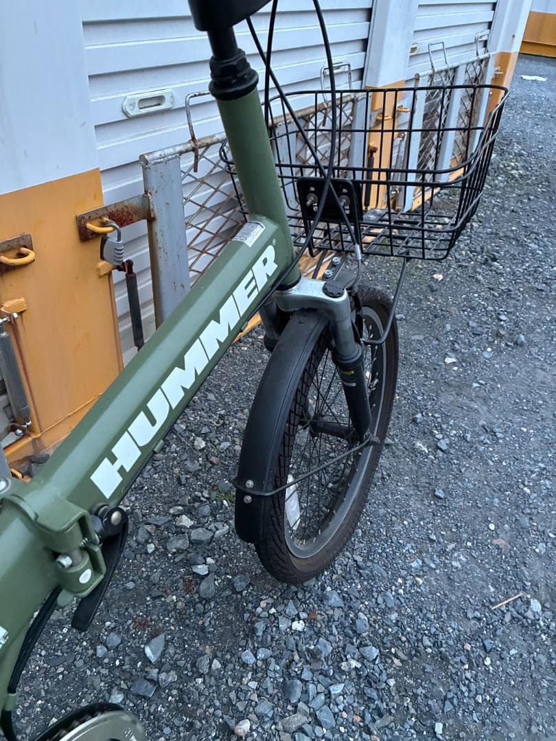 ハマー 折りたたみ 自転車 HUMMER　FDB206 TANK-G 20インチ