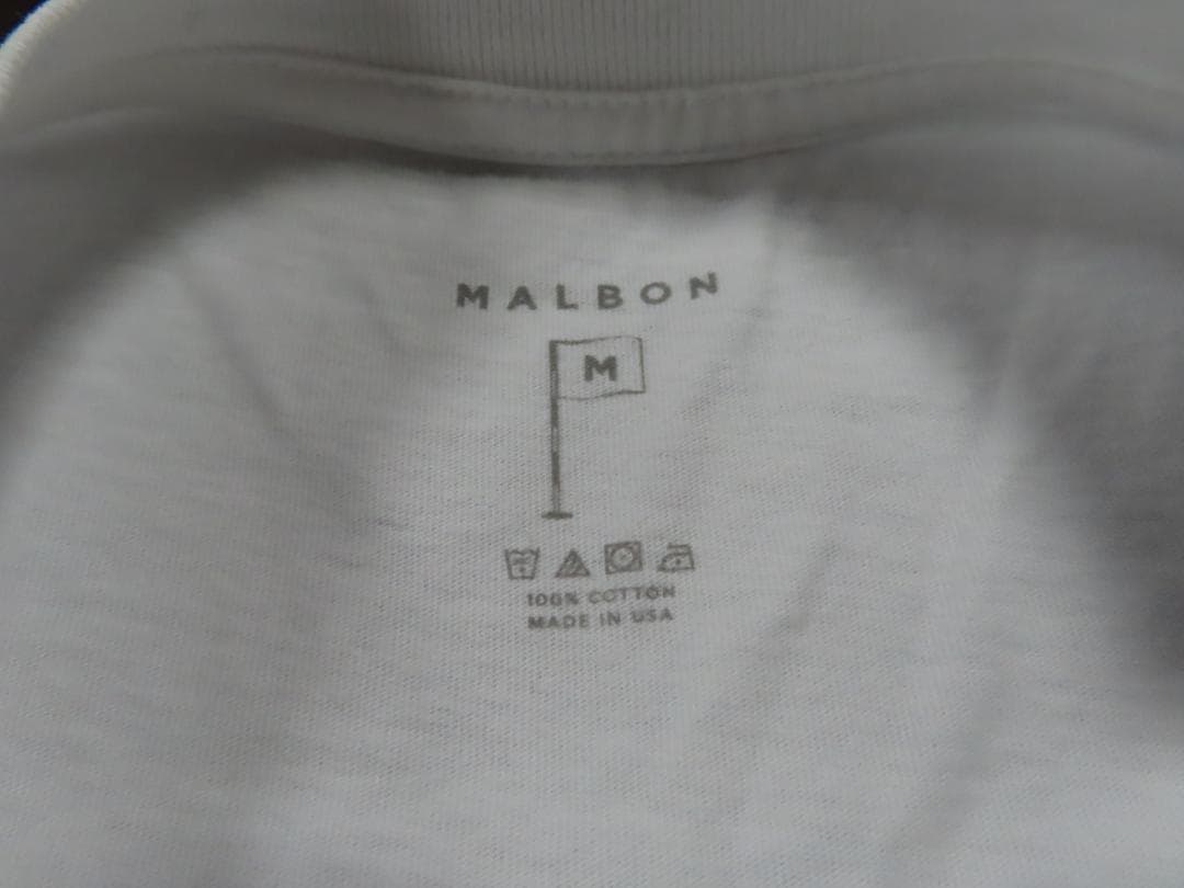 未使用USA正規品　Malbon Golf(マルボンゴルフ)　バミューダTシャツ