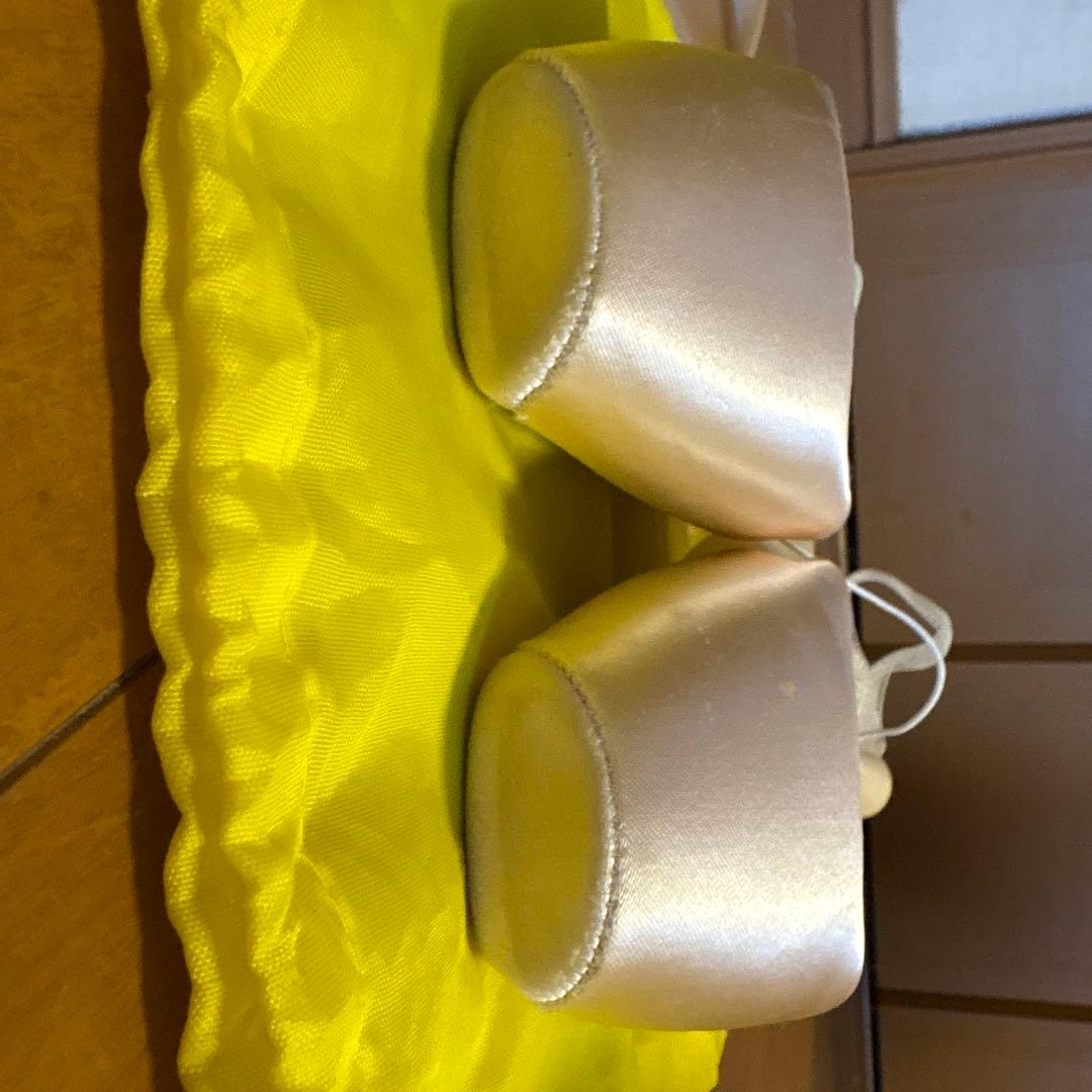 ゲイナーミンデントゥシューズポワントアメリカ製黄色イエロー