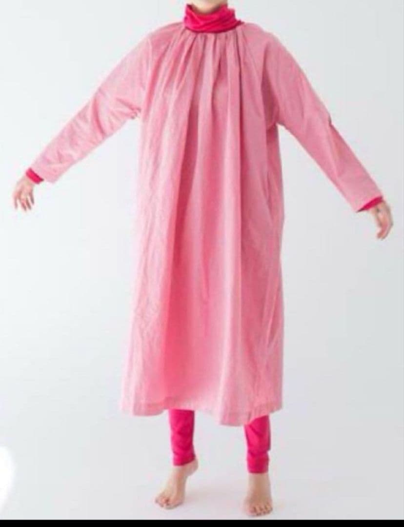 【極美品】ネストローブ 臼田あさ美 別注 イノセントピンク ワンピース 2way