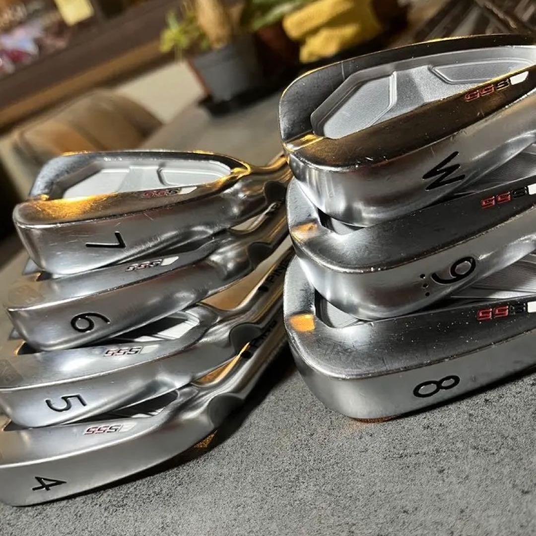 PING S55アイアンセット レフティ4-9 W