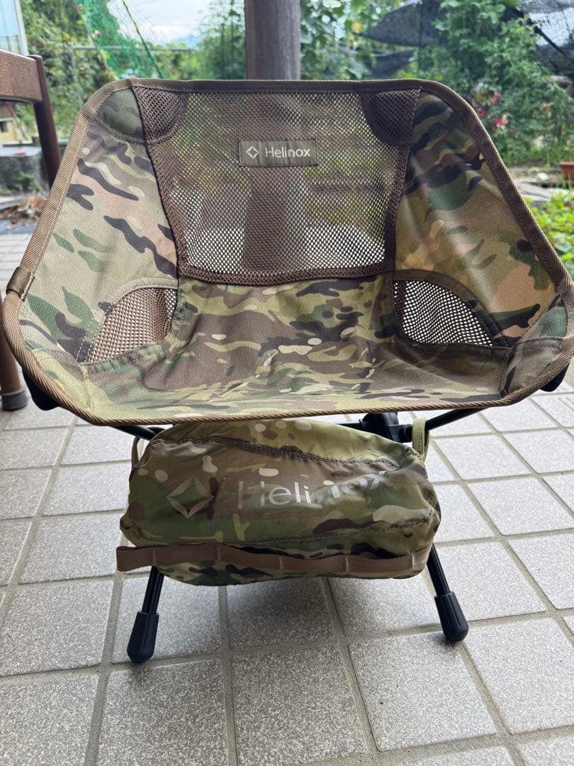 Helinox チェアワンミニ　カモ　迷彩柄　ヘリノックス
