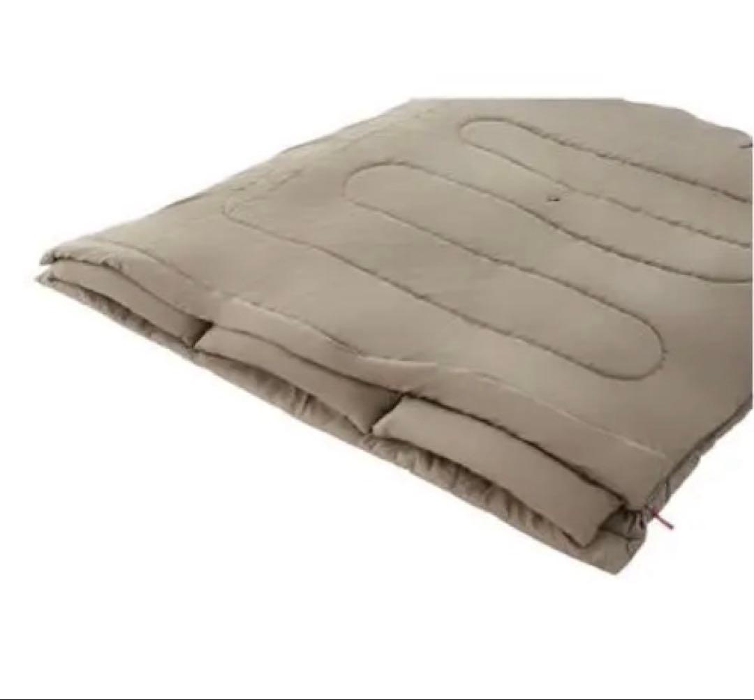 【hoo】Coleman シュラフ ベージュ ファミリー2IN1