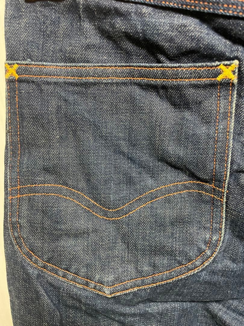 30s 復刻 リー101 白タグ 30x34 丈詰有 サスペンダー 最初期 希少