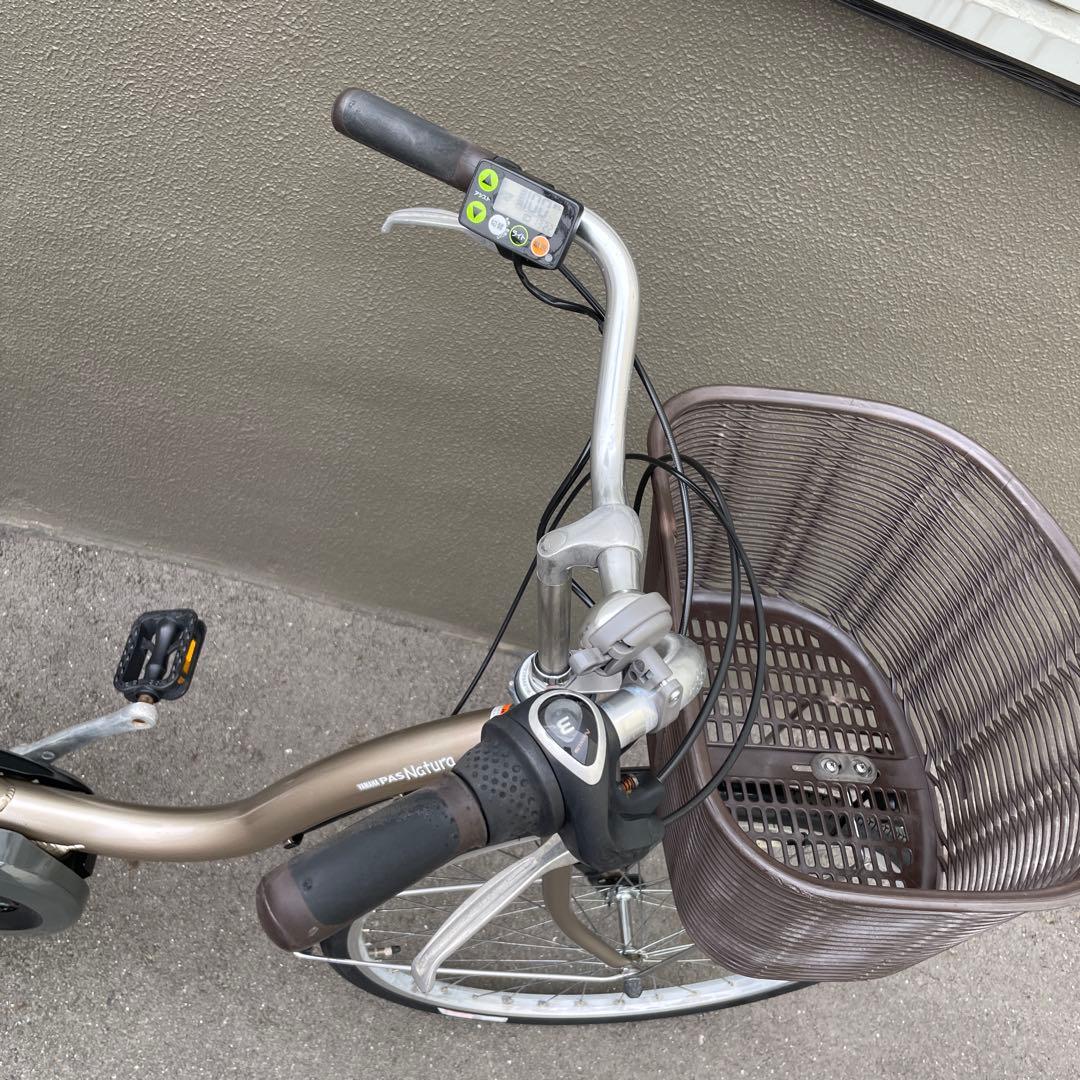 ヤマハ電動アシスト自転車26インチ 12.3Ah ゴールド