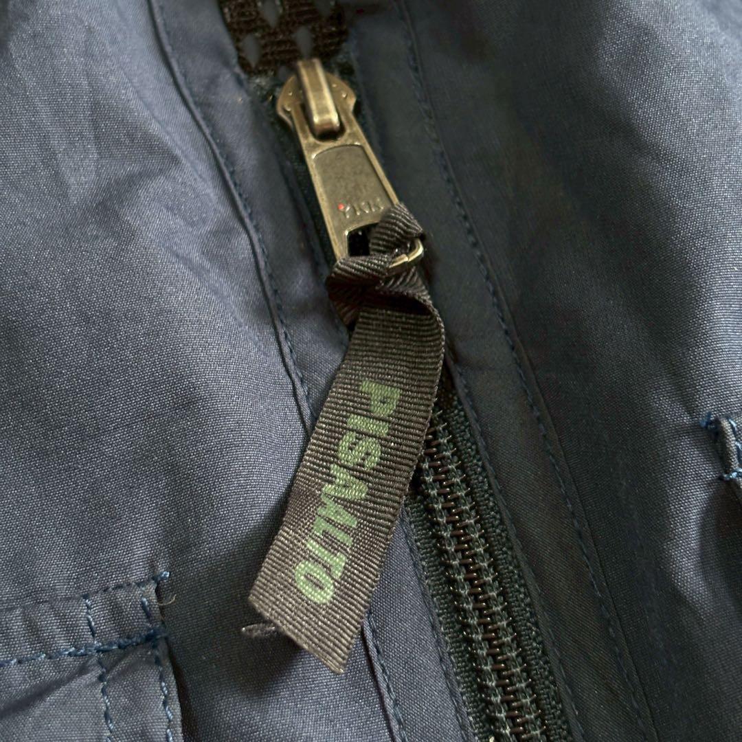 ピサアルト フィッシングベスト ネイビー 4ポケット メッシュ素材 B096