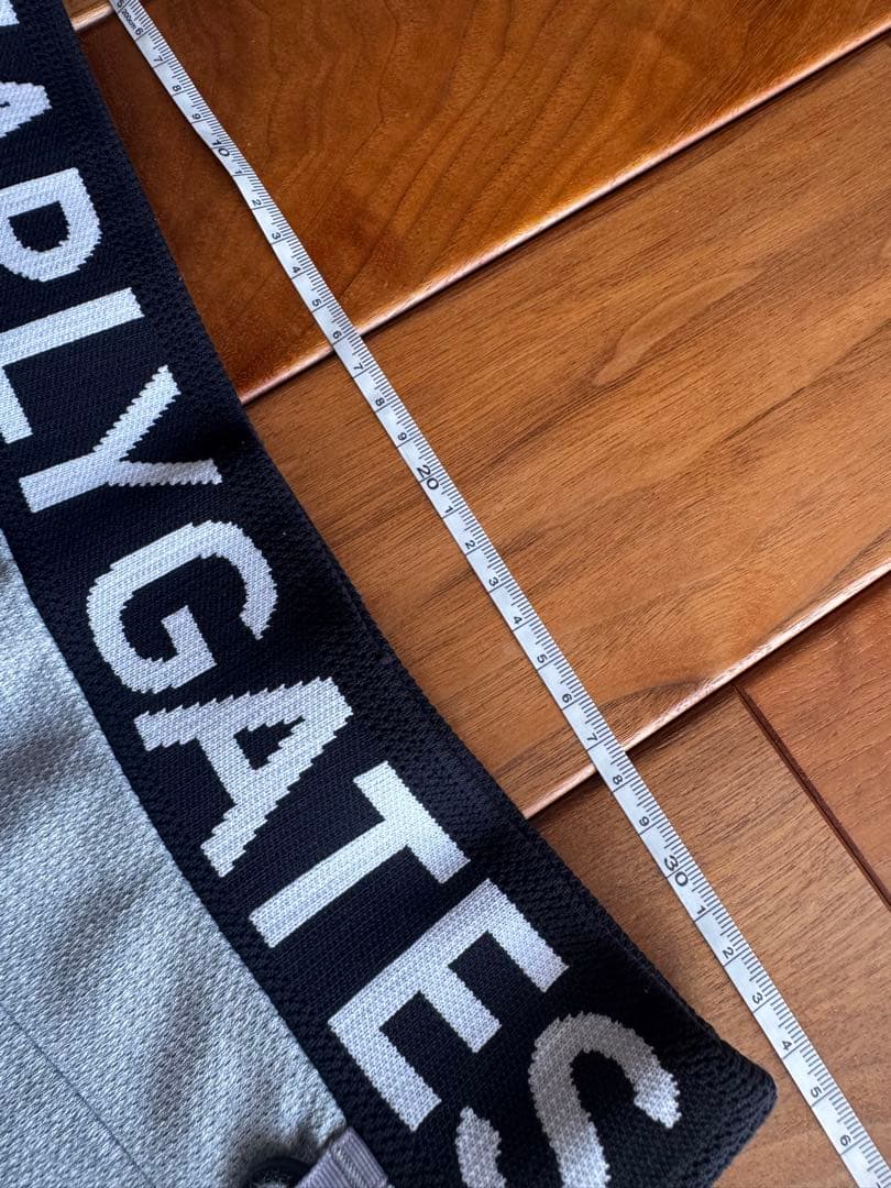 PEARLY GATES フリルスカート グレー　サイズ0