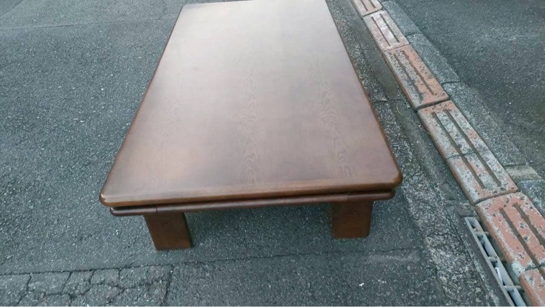 【美品】送料込　カリモク　曲木センターテーブル