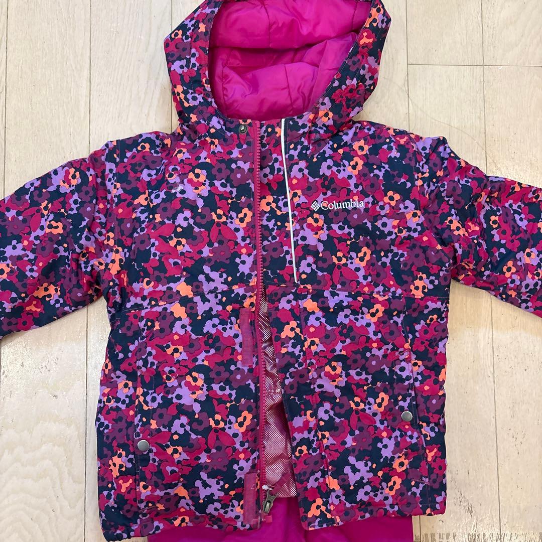 Columbia 子ども用 ウェアセット XS