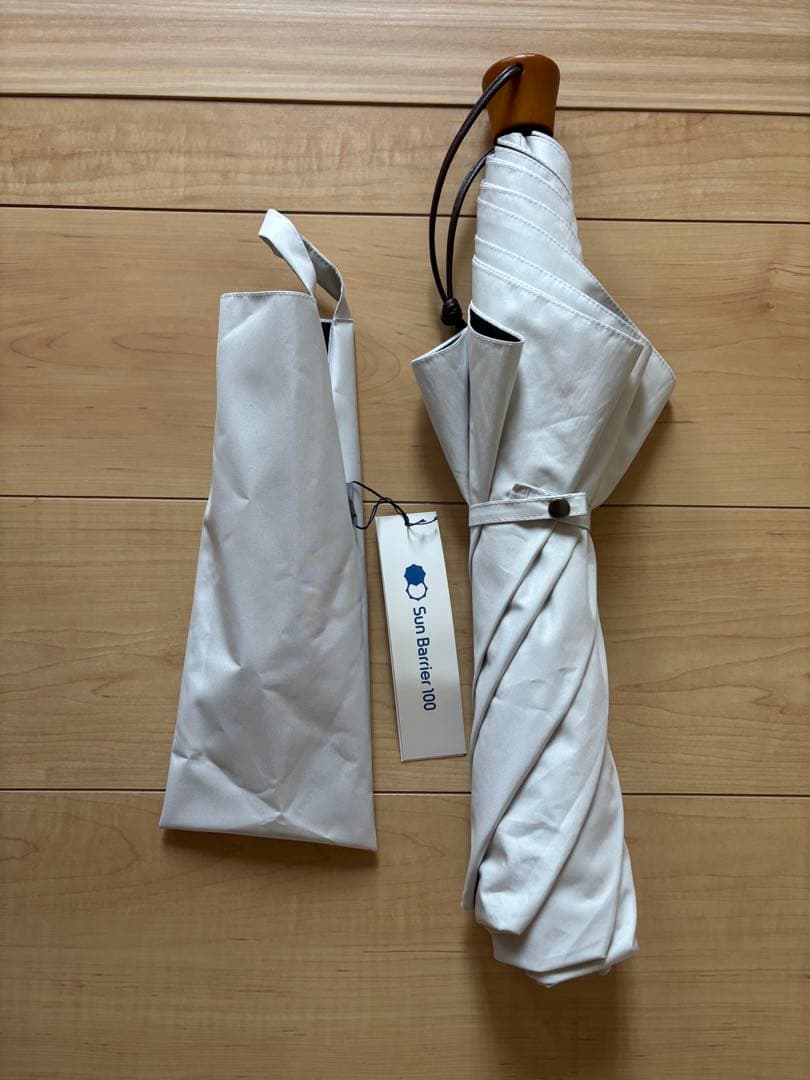 サンバリア100 3段折り　ホワイト