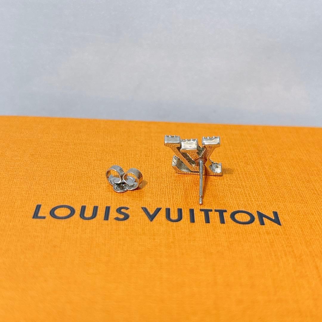 ルイヴィトン LV アイコニック ストラス ピアス 片耳