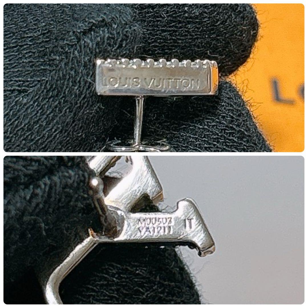 ルイヴィトン LV アイコニック ストラス ピアス 片耳