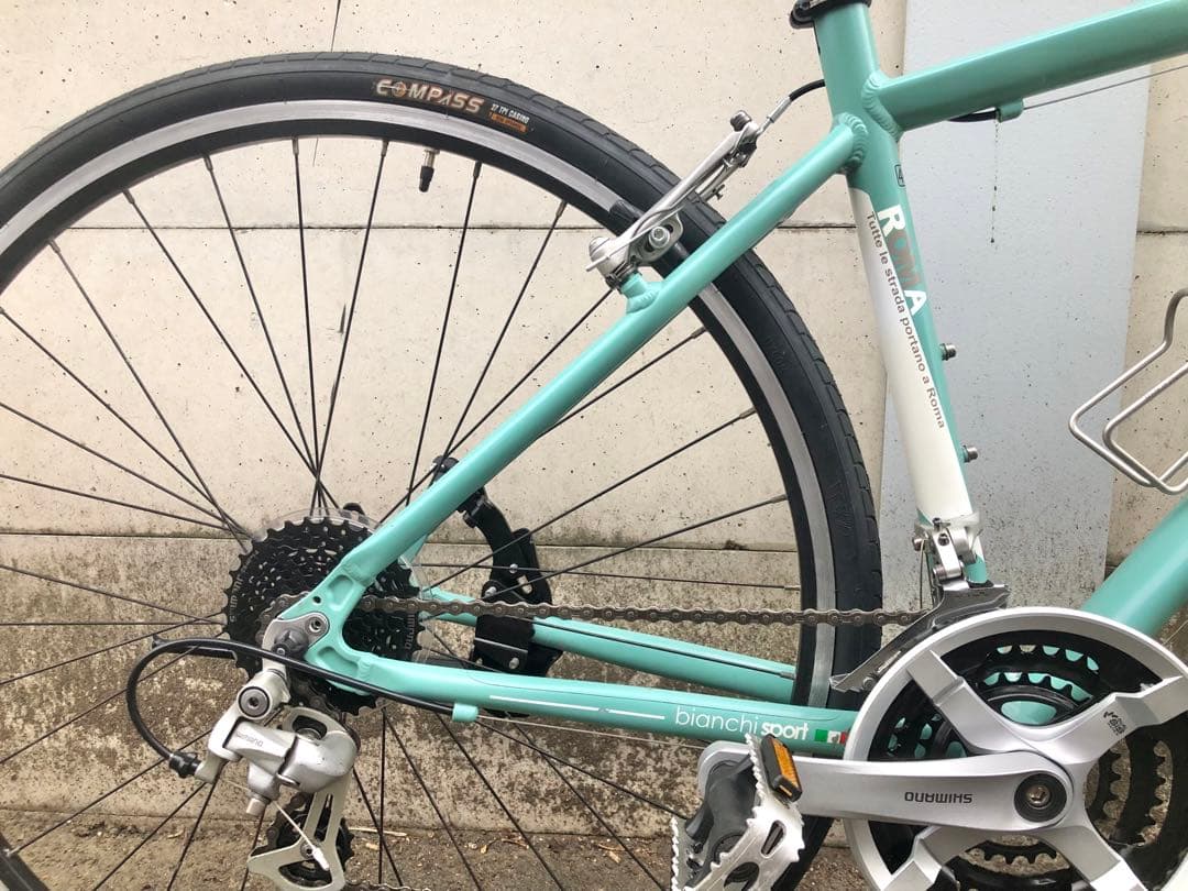 【超美品・部品総新品】ビアンキ　ローマ2 24速　クロスバイク　CT470mm