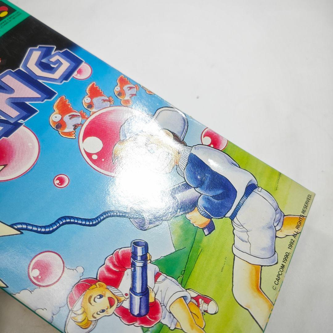 カセット極美品 スーパーファミコン　SUPER PANG　箱説有