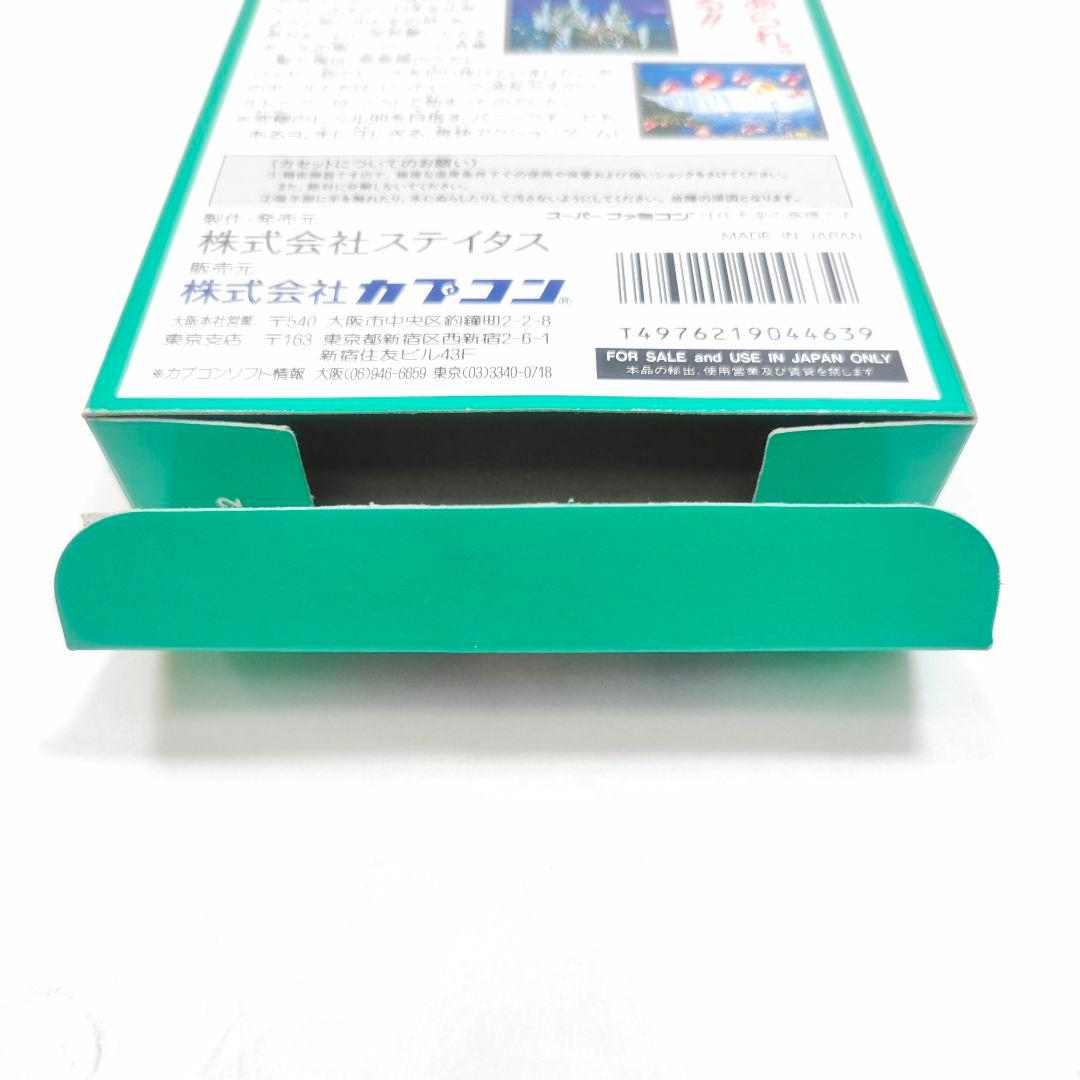 カセット極美品 スーパーファミコン　SUPER PANG　箱説有