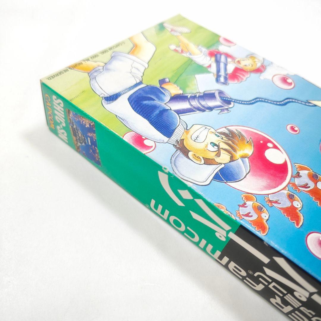 カセット極美品 スーパーファミコン　SUPER PANG　箱説有