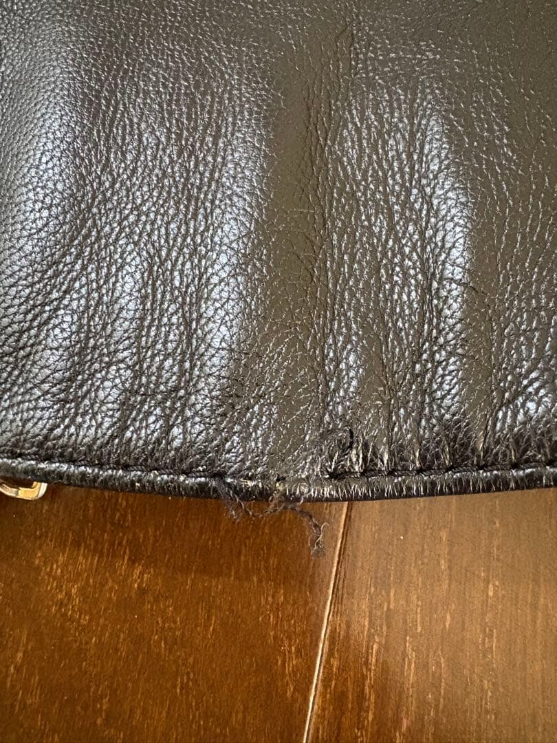 【Top Rider】NANKAI ライダースジャケット ダブル 黒