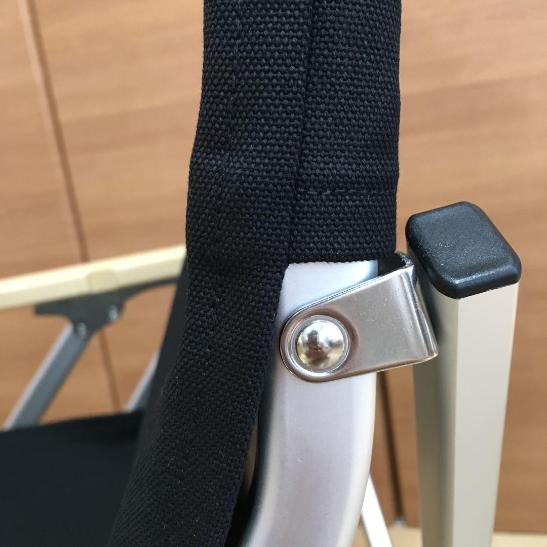 ブラック ポケットなし 8号帆布 シートカバー ローチェア30 スノーピーク