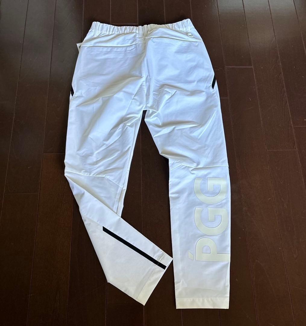 パーリーゲイツ　PGG N yトビーストレッチホワイトパンツサイズ1
