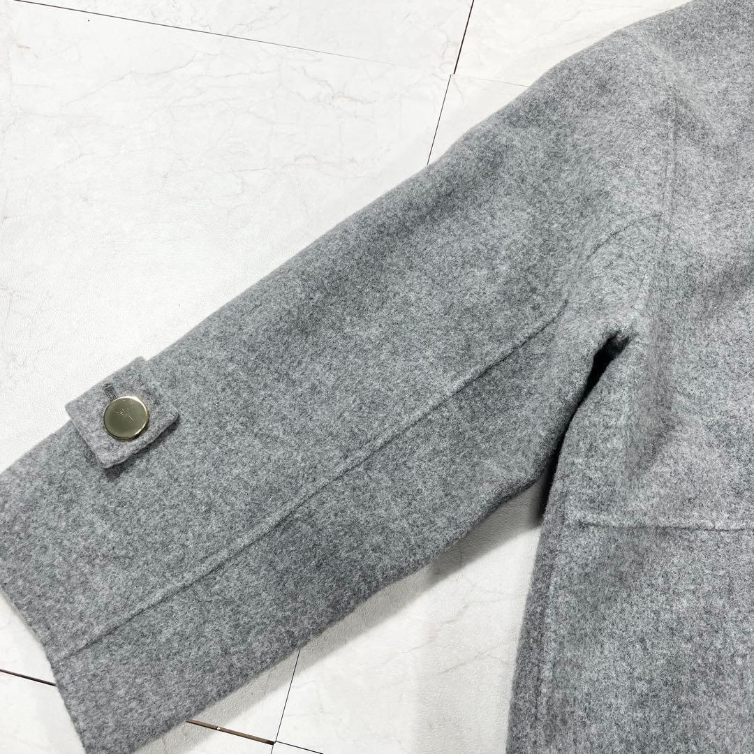 ✨新品タグ付き DO CLASSE ウールリバーコートカシミヤ 2way 15号