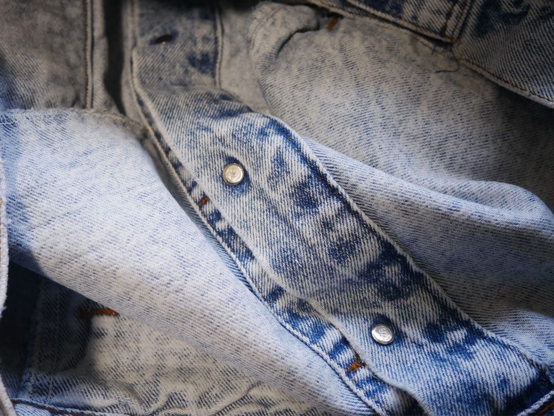 90s USA製 Levi's ストーンウォッシュデニムジャケット 70507