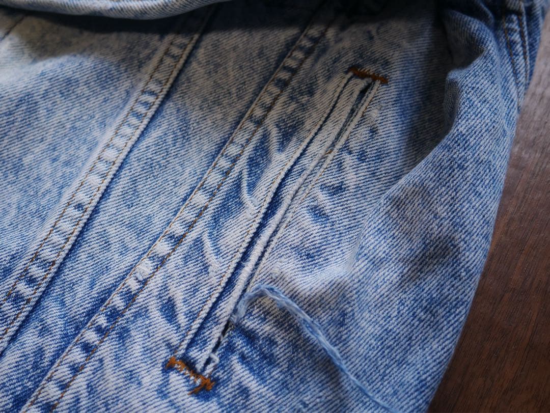 90s USA製 Levi's ストーンウォッシュデニムジャケット 70507