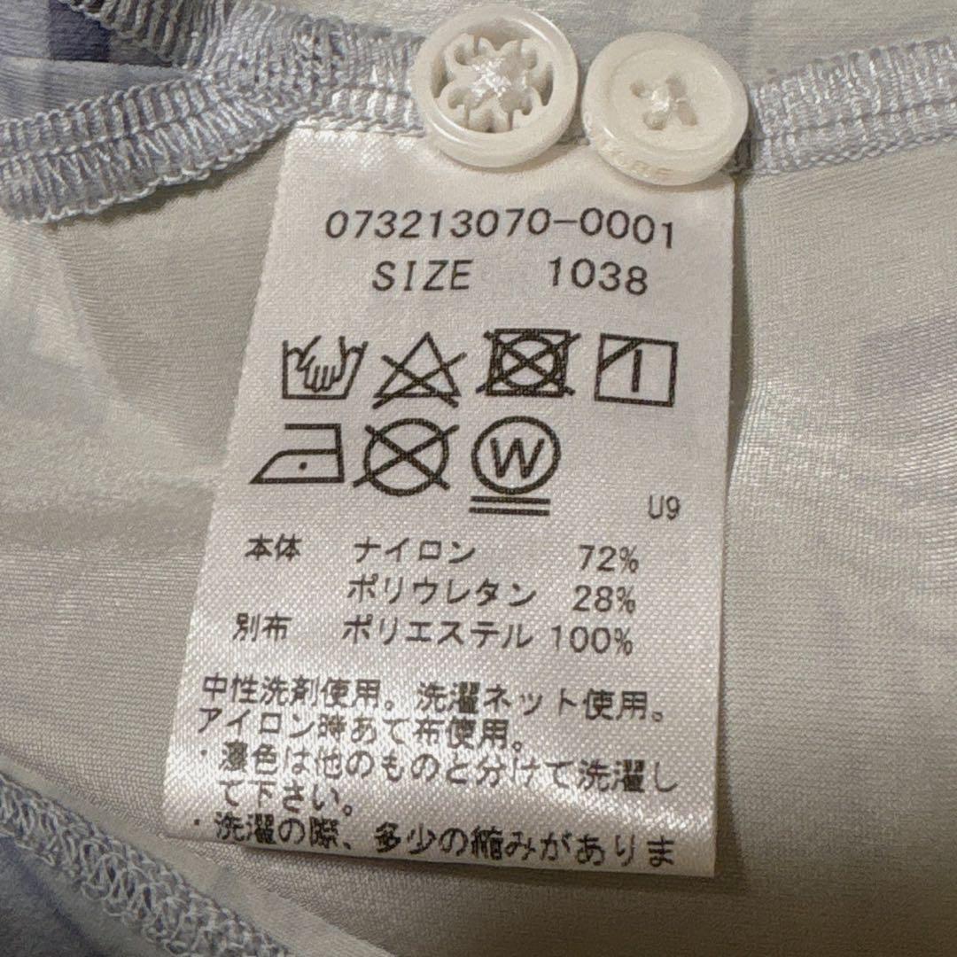 美品　G/FORE半袖ポロシャツ ロゴ総柄　38