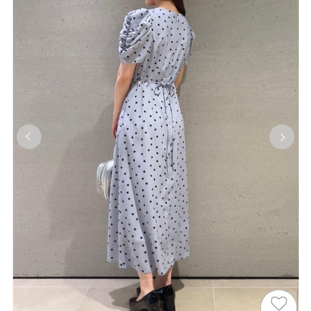 ハートプリントワンピース　snidel