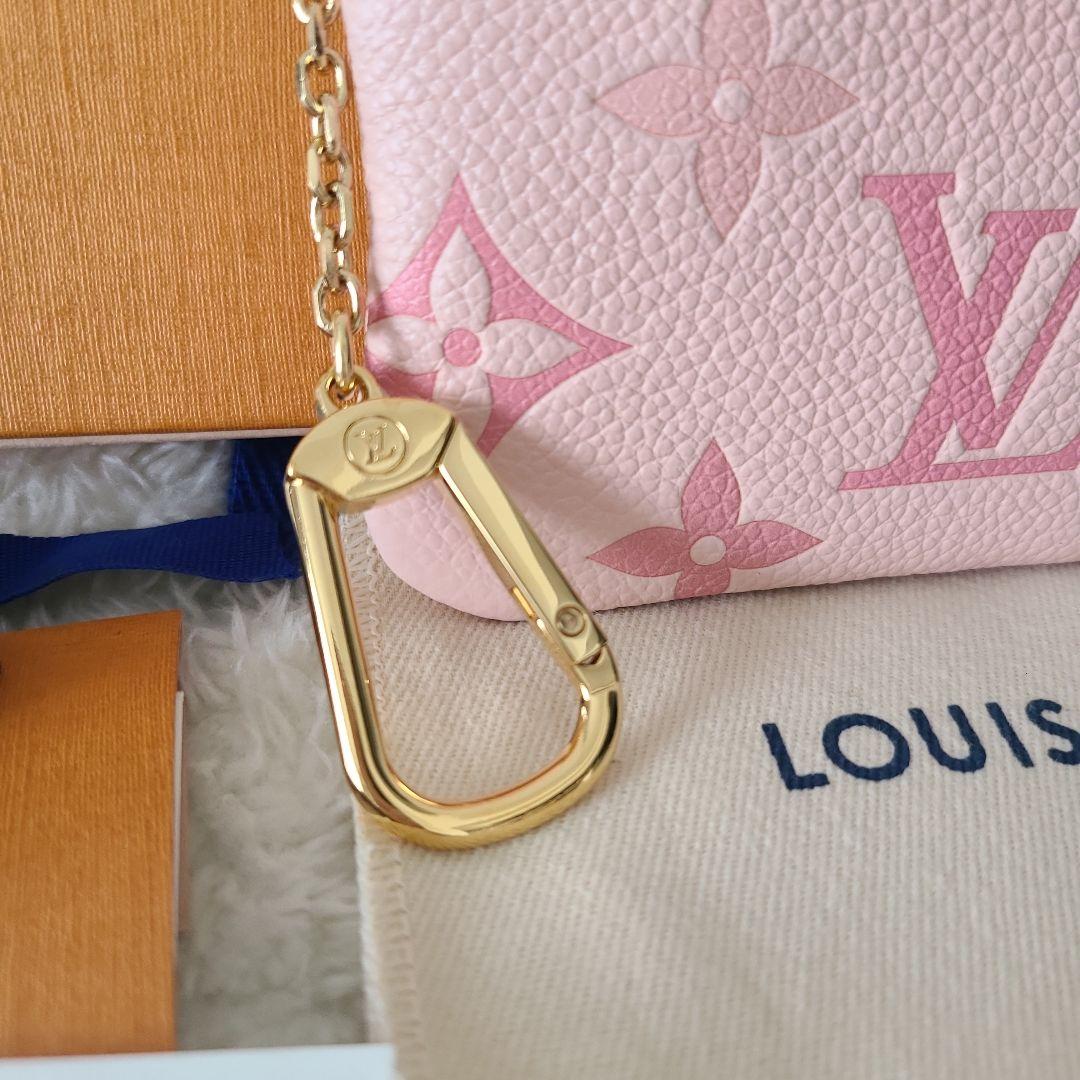新品未使用⭐︎ルイヴィトン　モノグラムアンプラント　ポシェットクレ　ピンク