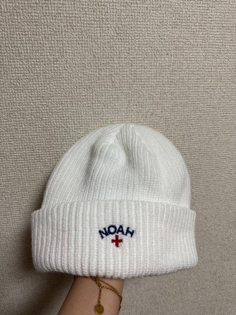 NOAH ビーニー　ホワイト