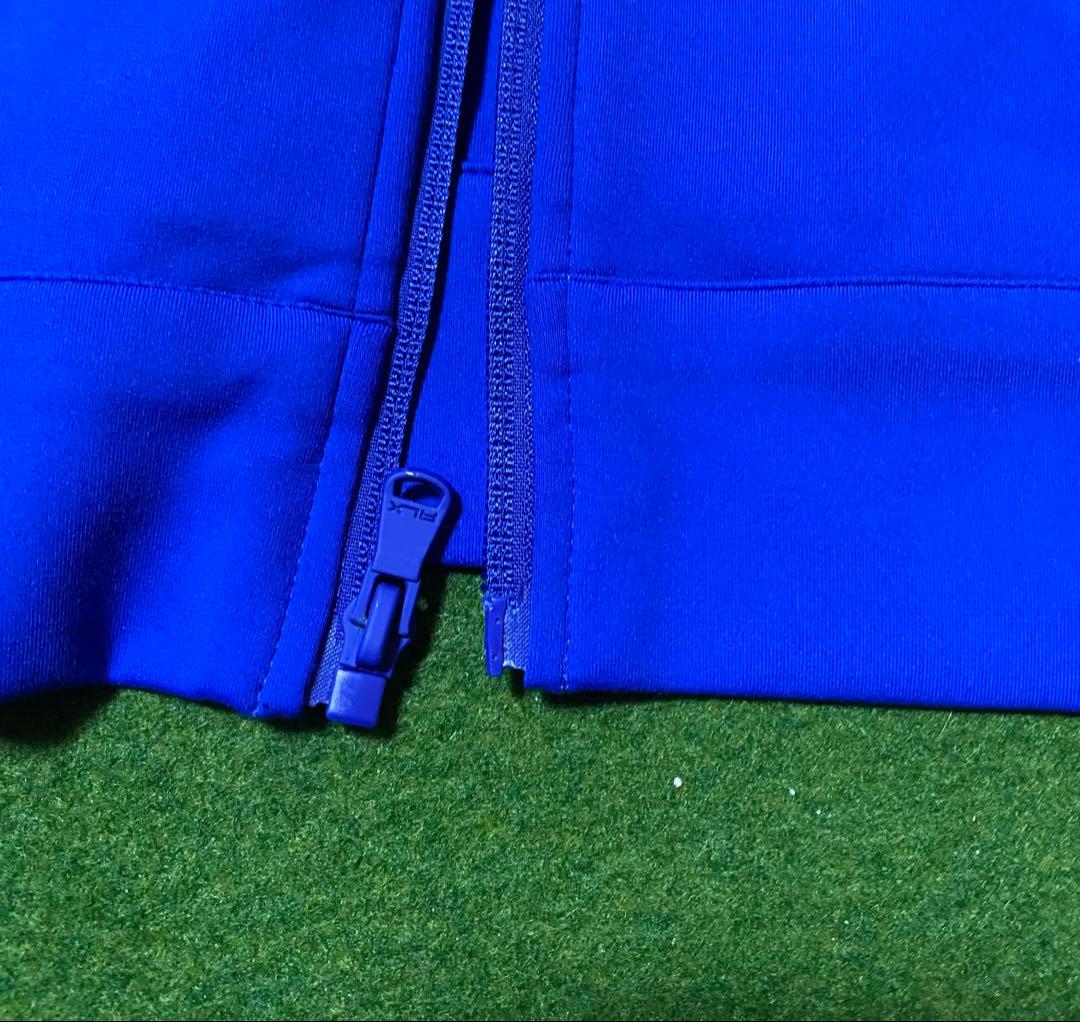 RLX ラルフローレン ストレッチジャケット S ブルー QRタグ ゴルフウェア