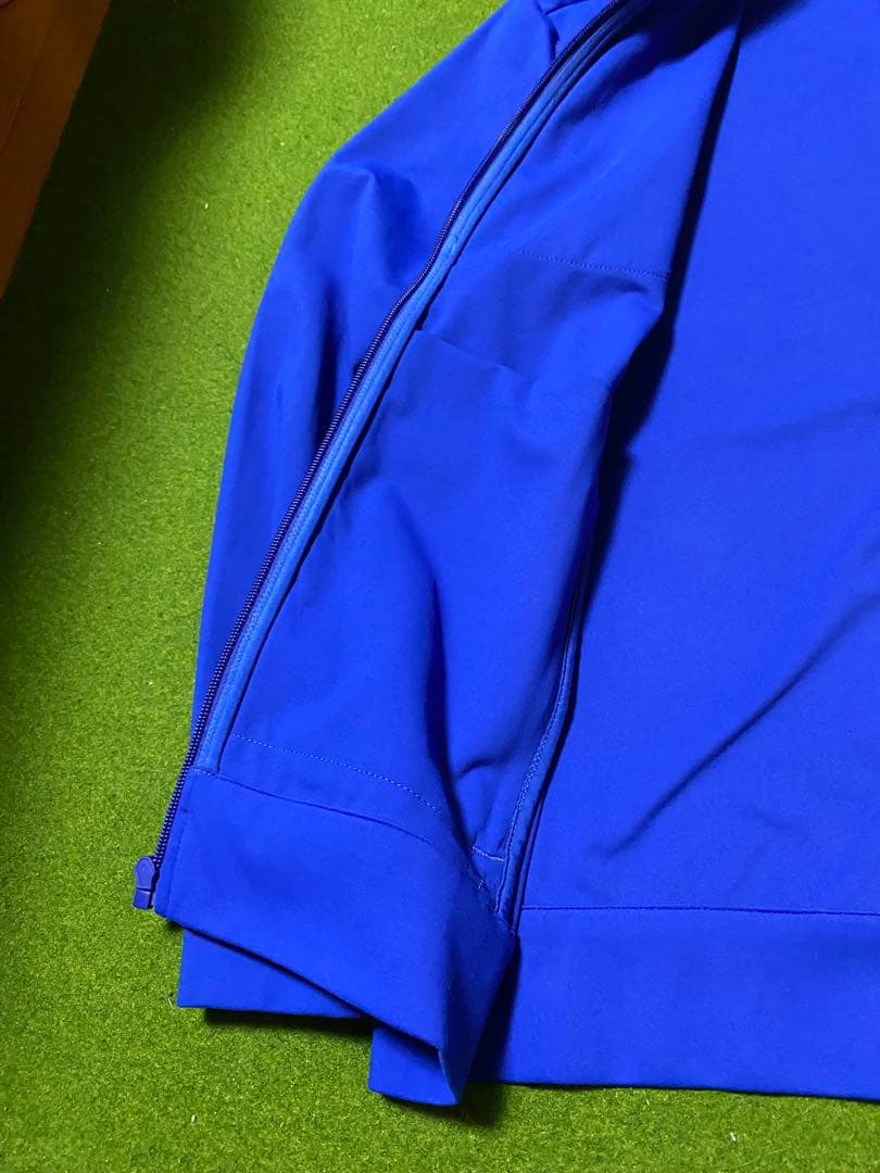 RLX ラルフローレン ストレッチジャケット S ブルー QRタグ ゴルフウェア
