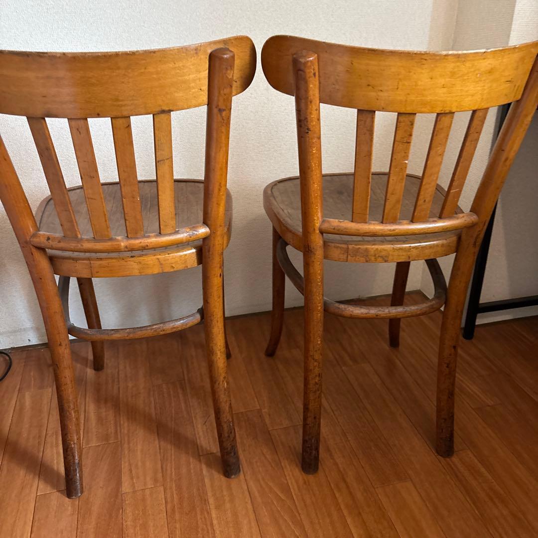 FISCHEL（フィッシェル）社製のアンティーク ベントウッドチェア　1脚分