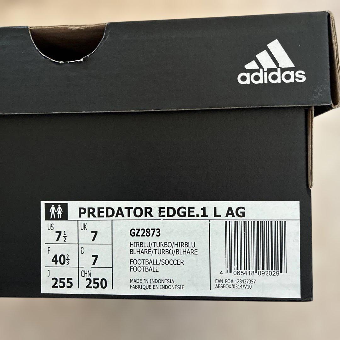 シューズ adidas PREDATOR EDGE.1 L AG 25.5cm