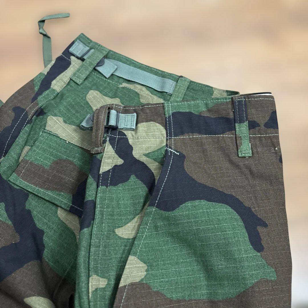 タグ付き　デッドストック　米軍 実物　WOODLAND M−SHORT 送料無料