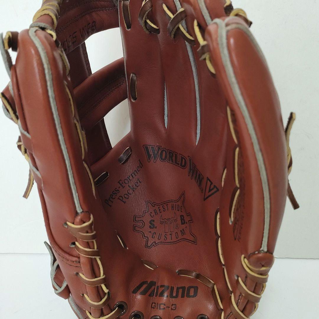 【超希少・美品】ミズノ　旧ラベル　硬式グローブ　ワールドウィンV　ミュータント